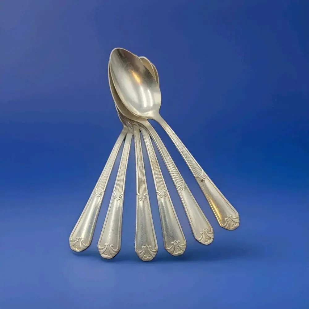 Set of 6 International Rogers FIDELIS Teaspoons 6